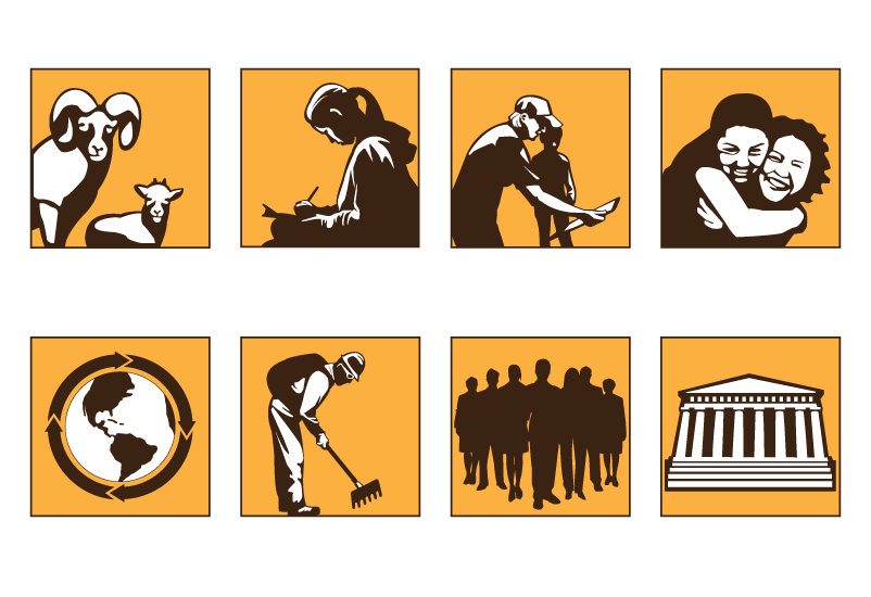 Grand Canyon Annual Report Icons