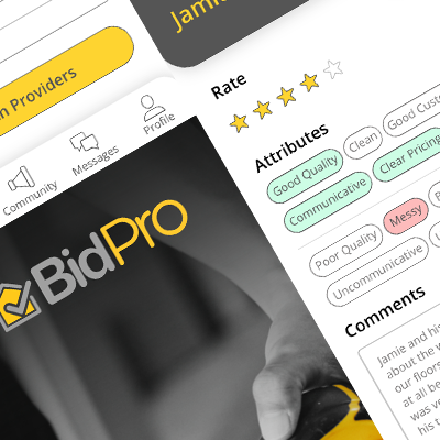 BidPro App UX Case Study